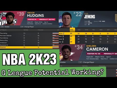 Can You Play G League in Nba 2K23