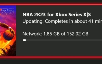 How Many Gigabytes is Nba 2K23