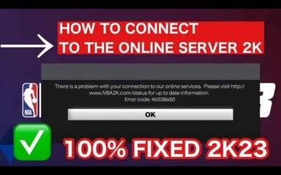 How to Be Online in Nba 2K23