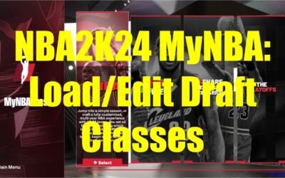 How to Change Draft Class Nba 2K23