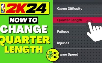 How to Change Quarter Length in Nba 2K24