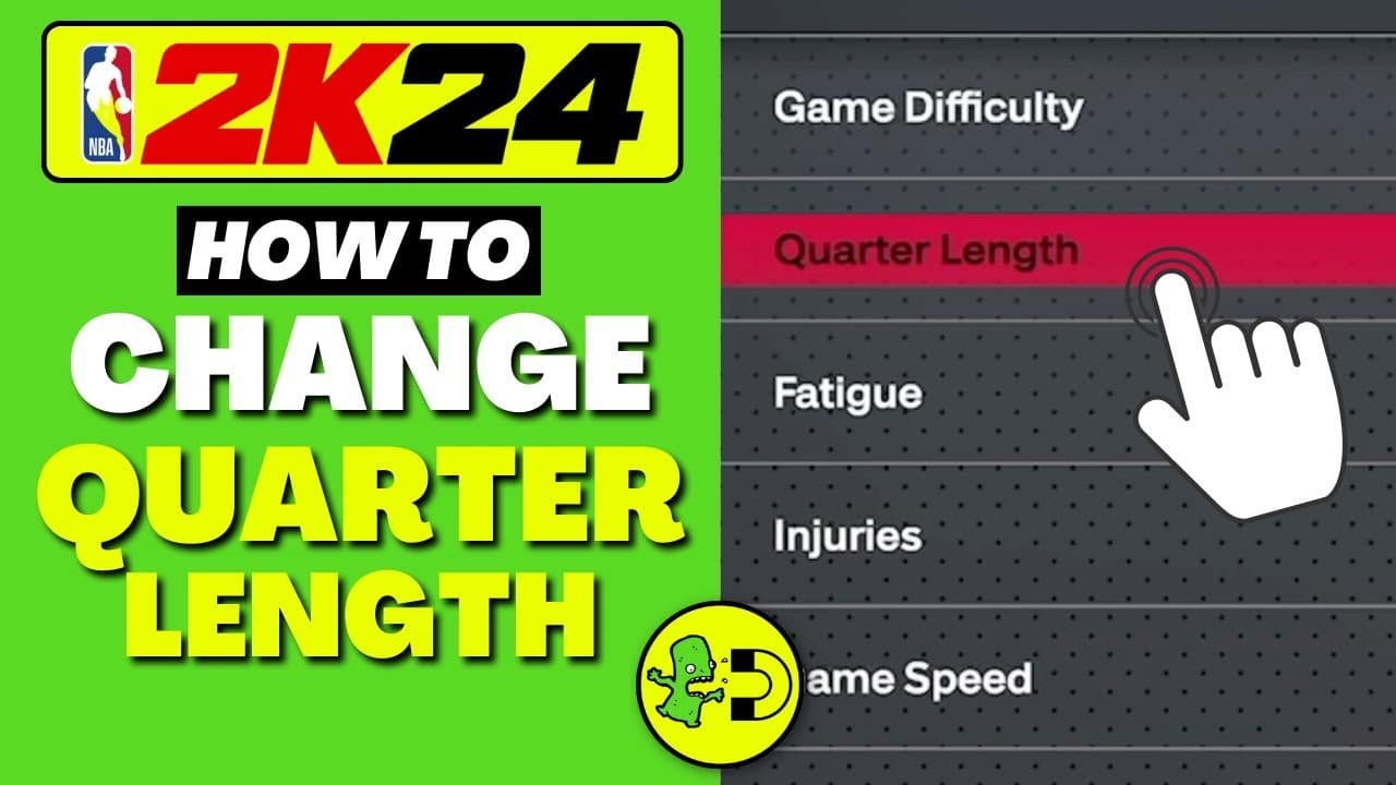 How to Change Quarter Length in Nba 2K24