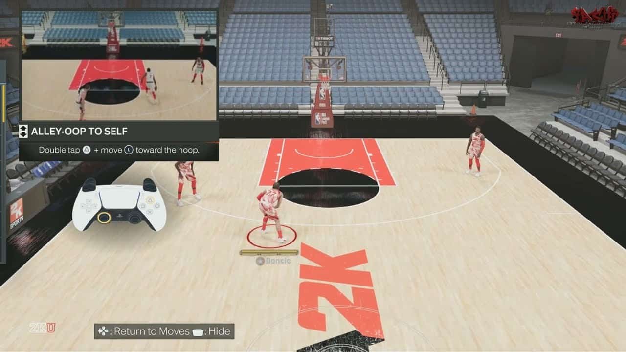 How to Do Self Alley Oop in Nba 2K23