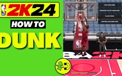 How to Dunk in Nba 2K24