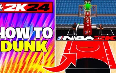 How to Dunk in Nba 2K24 Nintendo Switch