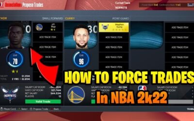 How to Force Trade in Nba 2K23