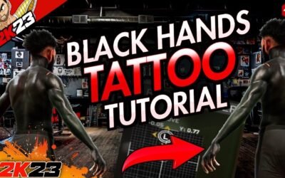 How to Get All Black Tattoos Nba 2K23