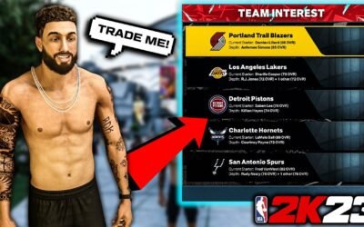 How to Get Traded in Nba 2K23