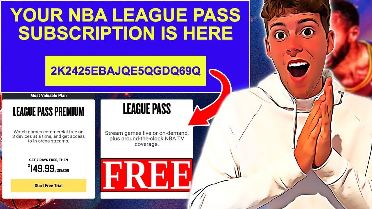 How to Redeem Nba League Pass from 2K24