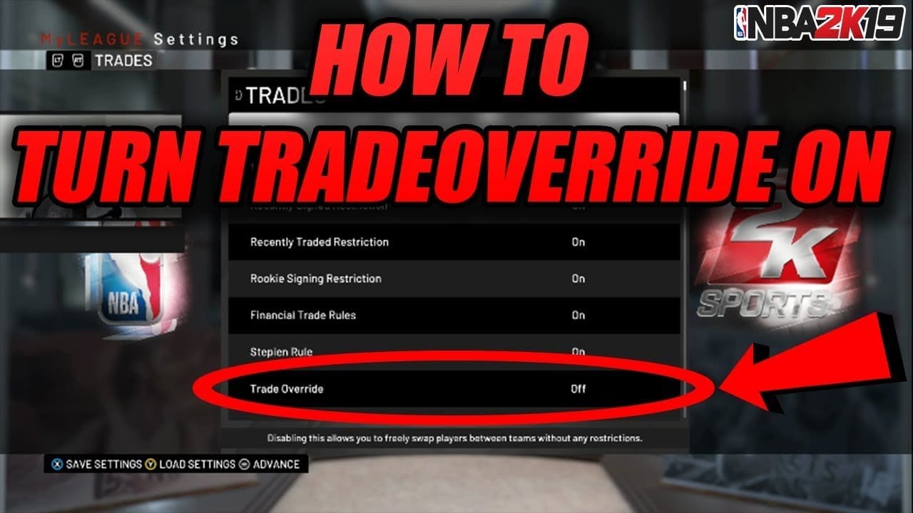 How to Turn on Trade Override in Nba 2K23