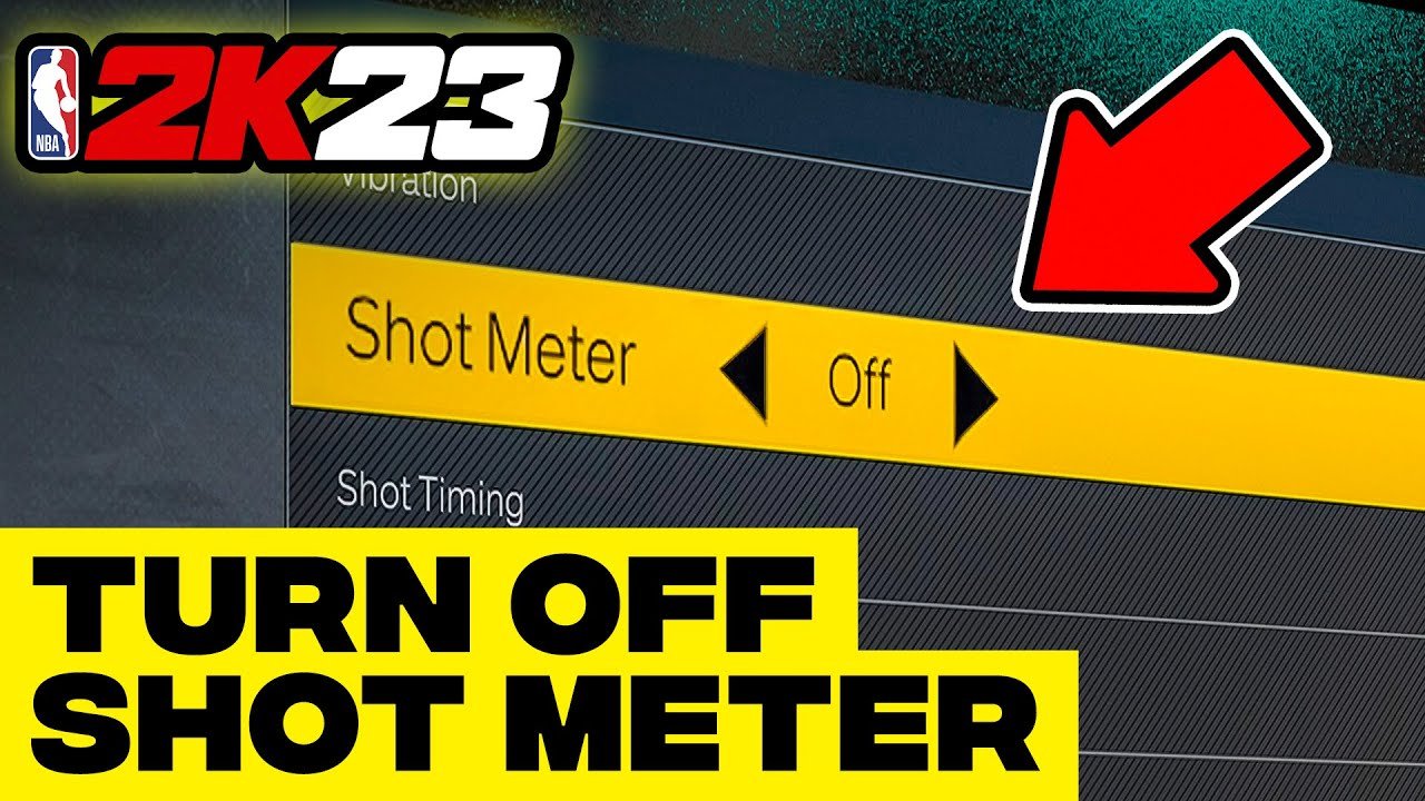 How to Turn Shot Meter off Nba 2K23