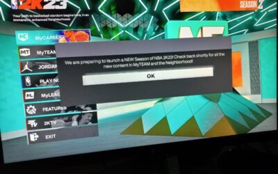 Nba 2K23 Can'T Play Mycareer