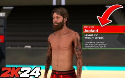 Nba 2K24 How to Change Body Type