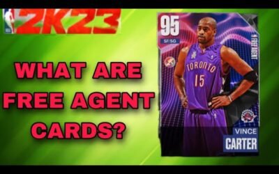 What are Free Agent Cards in Nba 2K23